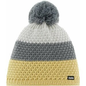 Eisbär Tibo Pompon Beanie Grey/Yellow/White UNI