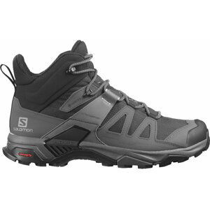 Salomon Pánske outdoorové topánky X Ultra 4 Mid Wide GTX Black/Magnet/Pearl Blue 41 1/3