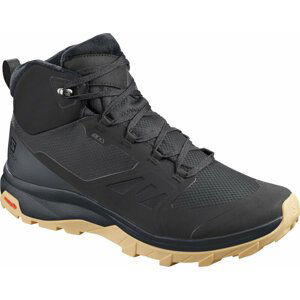 Salomon Pánske outdoorové topánky Outsnap CSWP Black/Ebony/Gum1a 41 1/3