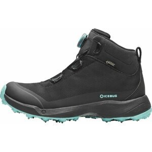 Icebug Dámske outdoorové topánky Stavre Womens BUGrip GTX Black/Jade Mist 37