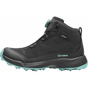 Icebug Stavre Womens BUGrip GTX Black/Jade Mist 37,5 Dámske outdoorové topánky