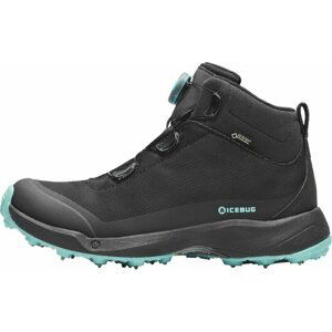 Icebug Dámske outdoorové topánky Stavre Womens BUGrip GTX Black/Jade Mist 38