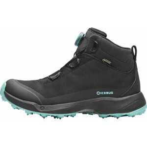 Icebug Dámske outdoorové topánky Stavre Womens BUGrip GTX Black/Jade Mist 39