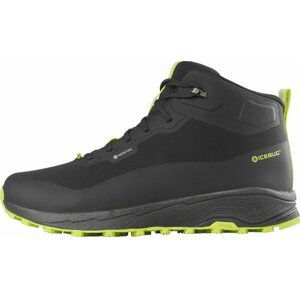 Icebug Haze Mens Mid Biosole GTX Black/Poison 42,5 Pánske outdoorové topánky