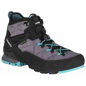 AKU Dámske outdoorové topánky Rock DFS Mid GTX Ws Grey/Turquoise 39,5