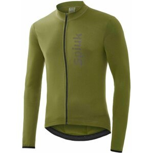 Spiuk Anatomic Winter Jersey Long Sleeve Khaki Green XL