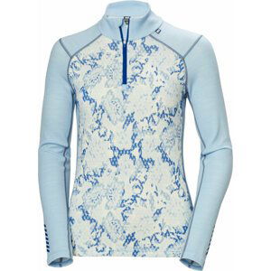 Helly Hansen Dámske termoprádlo W Lifa Merino Midweight 2-in-1 Graphic Half-zip Base Layer Baby Trooper Floral Cross M