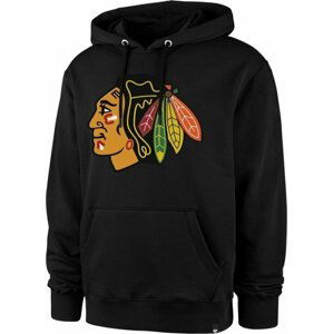 Chicago Blackhawks NHL Imprint Burnside Pullover Hoodie Jet Black XL Hokejová mikina