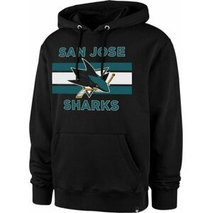 San Jose Sharks NHL Burnside Pullover Hoodie Jet Black M