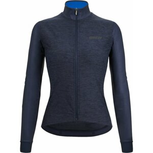 Santini Colore Puro Long Sleeve Woman Jersey Nautica S