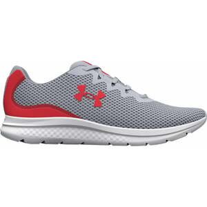 Under Armour UA Charged Impulse 3 Running Shoes Mod Gray/Radio Red 45