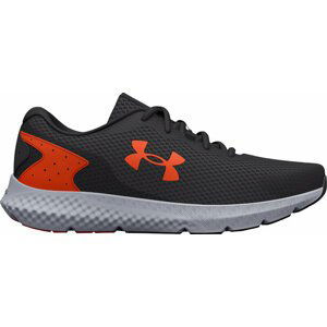 Under Armour UA Charged Rogue 3 Running Shoes Jet Gray/Black/Panic Orange 44 Cestná bežecká obuv