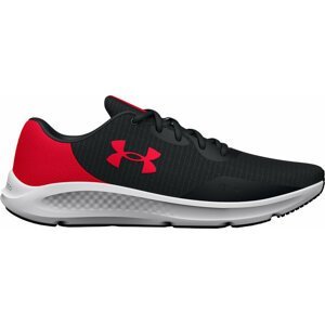 Under Armour UA Charged Pursuit 3 Tech Running Shoes Black/Radio Red 42