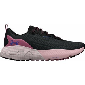Under Armour Women's UA HOVR Mega 3 Clone Running Shoes Black/Prime Pink/Versa Blue 38 Cestná bežecká obuv