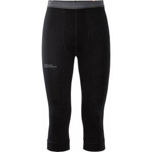 Jack Wolfskin Outdoorové nohavice Alpspitze Wool Pants M Black M