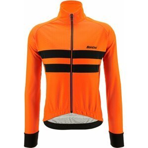 Santini Colore Halo Jacket Arancio Fluo XL