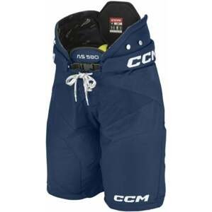 CCM Tacks AS 580 JR Navy L Hokejové nohavice