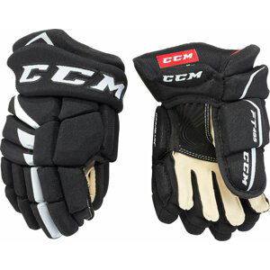 CCM Hokejové rukavice JetSpeed FT485 JR 11 Black/White