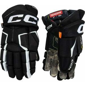 CCM Tacks AS-V SR 13 Black/White Hokejové rukavice
