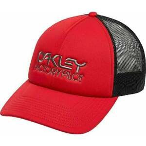Oakley Factory Pilot Trucker Hat Redline/Uniform Gray