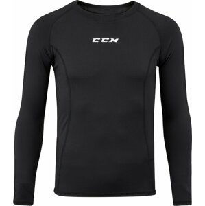 CCM Performance Compression Long Sleeve Top JR Hokejové termoprádlo a ribano