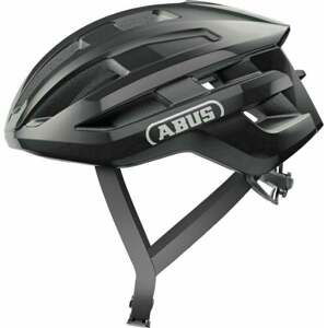 Abus PowerDome Shiny Black M Prilba na bicykel