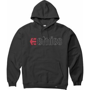 Etnies Ecorp Hoodie Black/Red/White S Outdoorová mikina