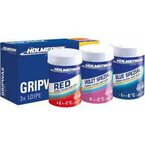 Holmenkol 3 x Loipe Grip Wax 45g