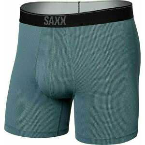 SAXX Quest Quick Dry Mesh Boxer Brief Storm Blue S