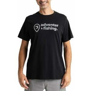 Adventer & fishing Tričko Short Sleeve T-shirt Black S