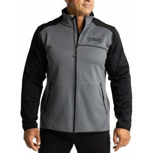 Adventer & fishing Mikina Warm Prostretch Sweatshirt Titanium/Black S