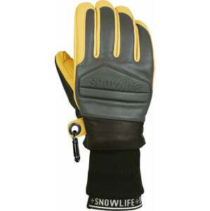 Snowlife Classic Leather Glove Charcoal/DK Nomad L