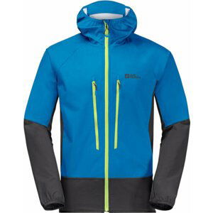 Jack Wolfskin Alpspitze Hoody M Blue Pacific M Outdoorová bunda