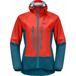 Jack Wolfskin Alpspitze Hoody W Grenadine S Outdoorová bunda