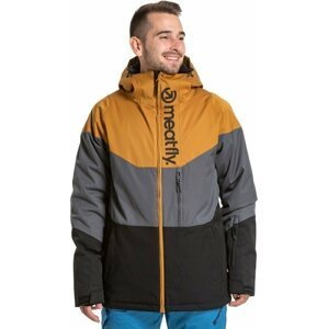 Meatfly Hoax Premium Snb & Ski Jacket Wood/Dark Grey/Black 2XL