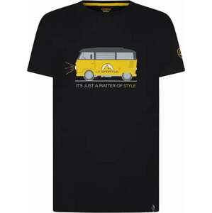 La Sportiva Van T-Shirt M Black M Tričko