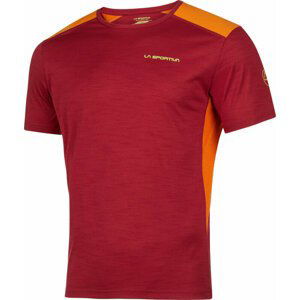 La Sportiva Embrace T-Shirt M Sangria/Hawaiian Sun XL Tričko