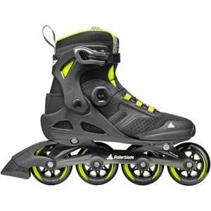 Rollerblade Macroblade 84 BOA Kolieskové korčule Black/Lime 41