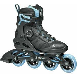 Rollerblade Macroblade 84 BOA W Kolieskové korčule Black/Powder Blue 38,5