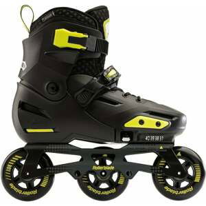 Rollerblade Apex 3WD Kolieskové korčule JR Black/Lime 28-32