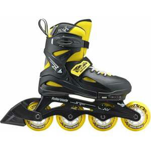 Rollerblade Fury Kolieskové korčule JR Black/Yellow 36,5-40,5