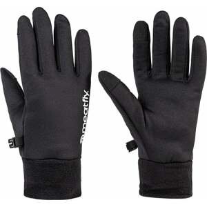 Meatfly Rukavice Mens Powerstretch Gloves Black/White L
