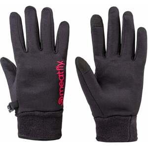 Meatfly Rukavice Ladies Powerstretch Gloves Black/Pink M