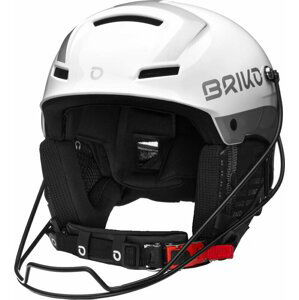 Briko Slalom EPP Shiny White/Silver 58 Lyžiarska prilba