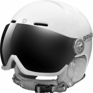 Briko Blenda Visor Matt White L (58-60 cm) Lyžiarska prilba