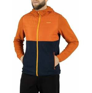 Viking Creek Man Hoodie Orange/Navy M Outdoorová mikina