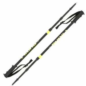 Viking Stig Trekking Poles Black/Yellow 65 - 145 cm
