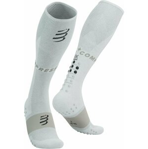 Compressport Full Socks Oxygen White T4 Bežecké ponožky