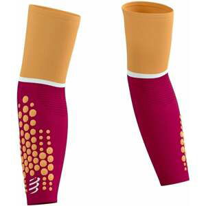 Compressport ArmForce Ultralight Persian Red/Blazing Orange T3 Bežecké návleky na ruky