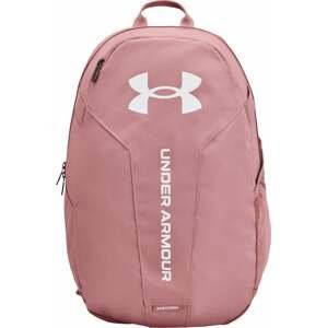 Under Armour UA Hustle Lite Backpack Pink Elixir/White 24 L